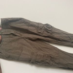 Dark green cargo pants